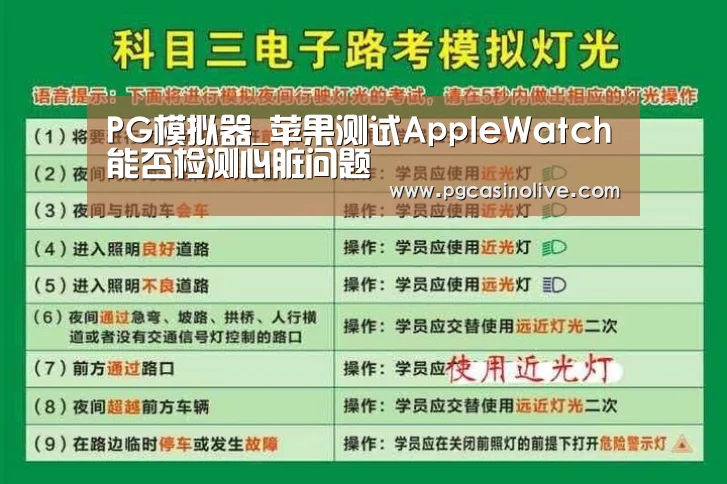 PG模拟器_苹果测试AppleWatch能否检测心脏问题(图2) PG直播