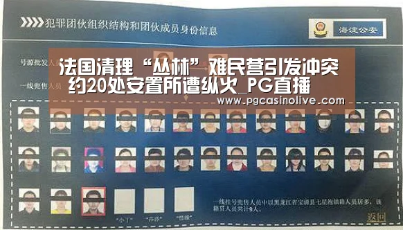 法国清理“丛林”难民营引发冲突 约20处安置所遭纵火_PG直播(图2) PG直播